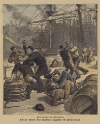 At Millwall Docks