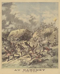 Capture of Cana by the French, Dahomey
