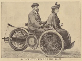 Leon Bollee Tandem Voiturette