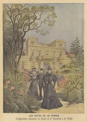 Royal Visitors to France: The Dowager Empress and Tsarevich of Russia