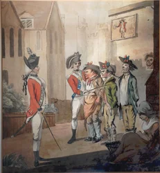 British Army, British Recruiting Party, 1780