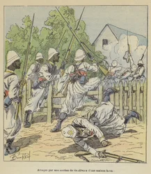 Attack by a Section of Skirmishers on a Hova House