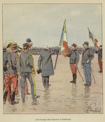 Distribution of Flags in Sathonay
