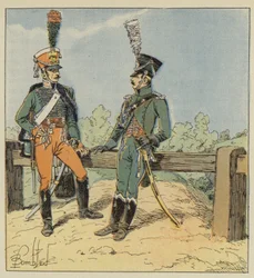 Imperial Guard, Guard of Honor, 1813-1814, Gendarme of Ordinance, 1806-1807