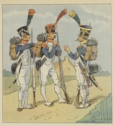 Line Infantry, Fusilier, Grenadier, Voltigeur