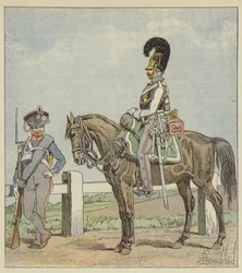 Prussian Line Infantry (42nd Reg) and Prussian Cuirassier (1806)