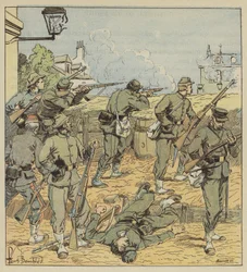 The Barricade of Rue de Chartres
