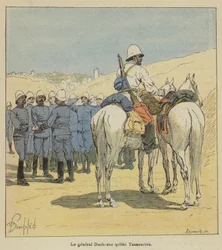 General Duchesne Leaving Tananarive