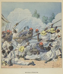 Militiamen and Fahavolos