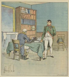 Napoleon dictates the Egyptian campaign