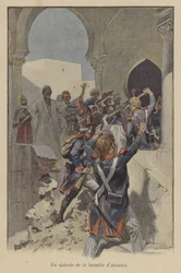 An Episode During the Battle of Abukir, Egypt, 1799