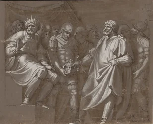 Mucius Scaevola before Porsenna