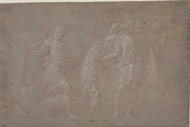 Mucius Scaevola Crossing the Tiber