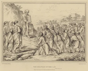 The Delivery of the Law, Exodus