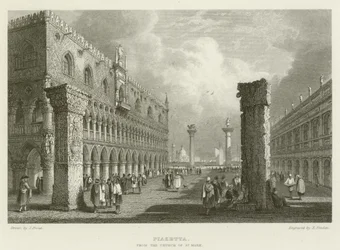 Piazetta, from the Church of St Mark