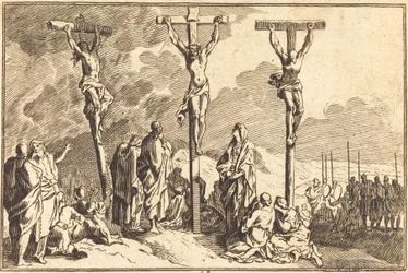 The Virgin, Saint John, and Mary Magdalene at the Foot of the Cross