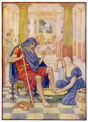 Yea, verily, thou art Odysseus