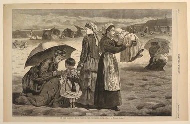 On the Beach at Long Branch – The Children