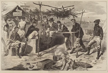 Thanksgiving in Camp