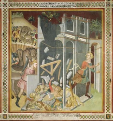 The Destruction of the House of Job and the Theft of his Herd by the Sabians