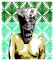 Angry Mask Screaming