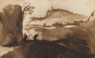 Shepherds Peering into a Chasm