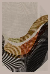 Abstract Flowing Lines