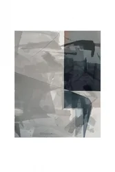 Abstract Grey Blue