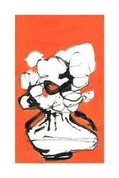 Abstract Orange Bouquet
