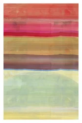 Abstract Sunset Landscape
