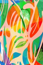Abstract Tropical Flora