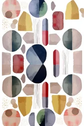 Abstract Watercolor Pattern
