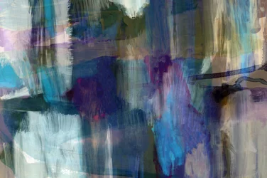 Blue Abstract Flow