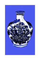 Blue and White Vase