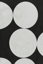 Bold Black White Circles