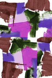Bold Brushstroke Abstract