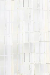 Clean White Grid Pattern