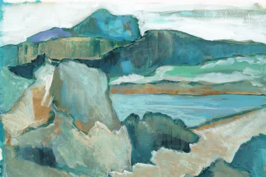 Coastal Abstract Landscape