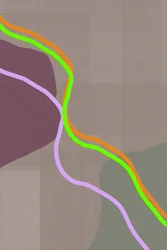Colorful Abstract Curves