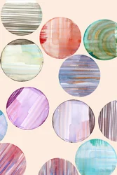 Colorful Watercolor Circles