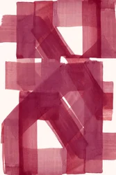 Crimson Geometric Layers