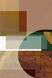 Earthy Geometric Layers