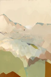 Earthy Mountain Landscape