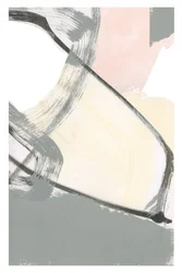 Elegant Gray Pink Abstract