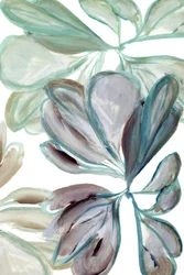 Flowing Abstract Leaves
