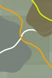 Flowing Muted Abstraction