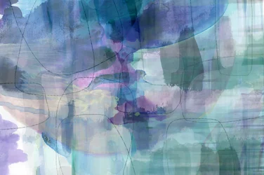 Fluid Watercolor Abstract