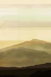 Hazy Mountain Layers