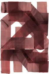 Layered Burgundy Abstract
