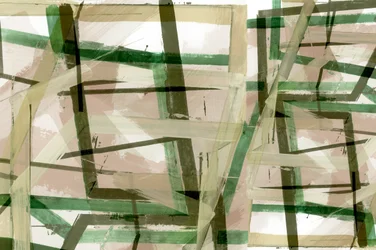 Layered Geometric Brushstrokes